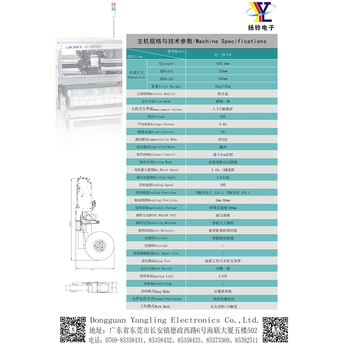 JUKI LB 貼標飛達